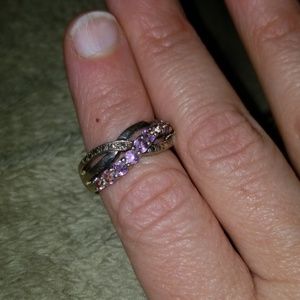 Sterling silver amathyst ring